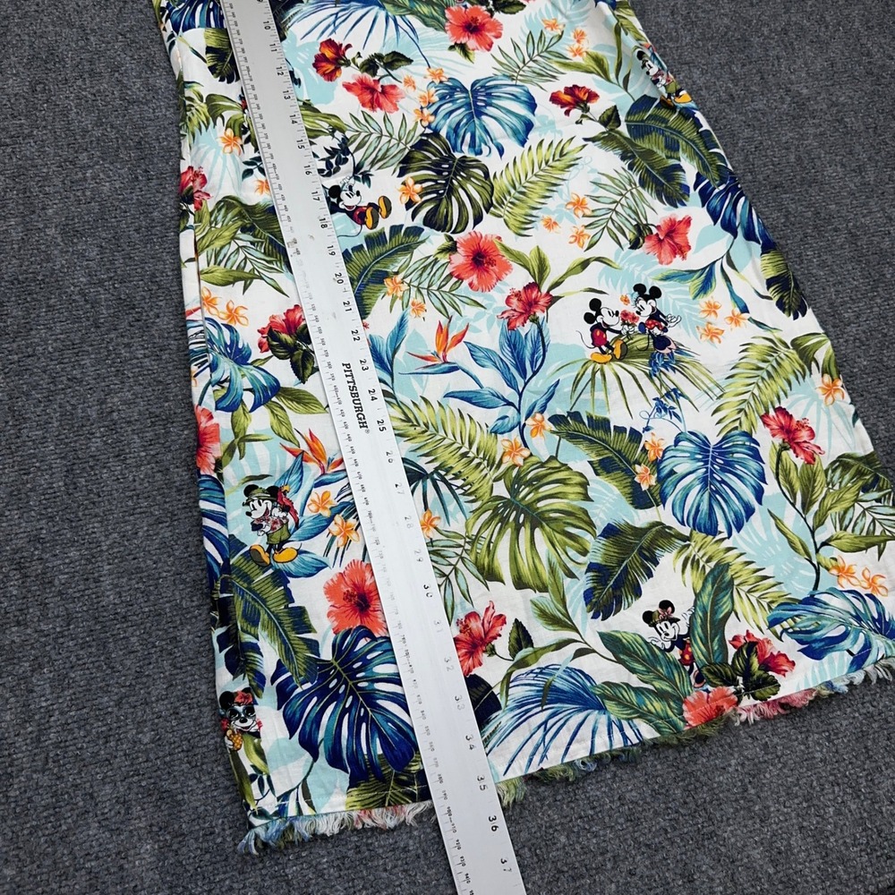 NEW Disney x Tommy Bahama Jungle Jubilee Shift Dress Womens XS 100% Linen Floral - Picture 10 of 11